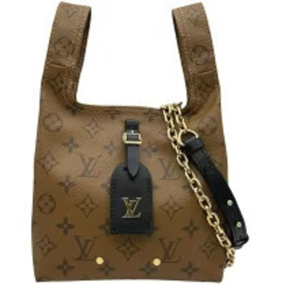Louis Vuitton Atlantis Brown Monogram Reverse Shoulder Bag